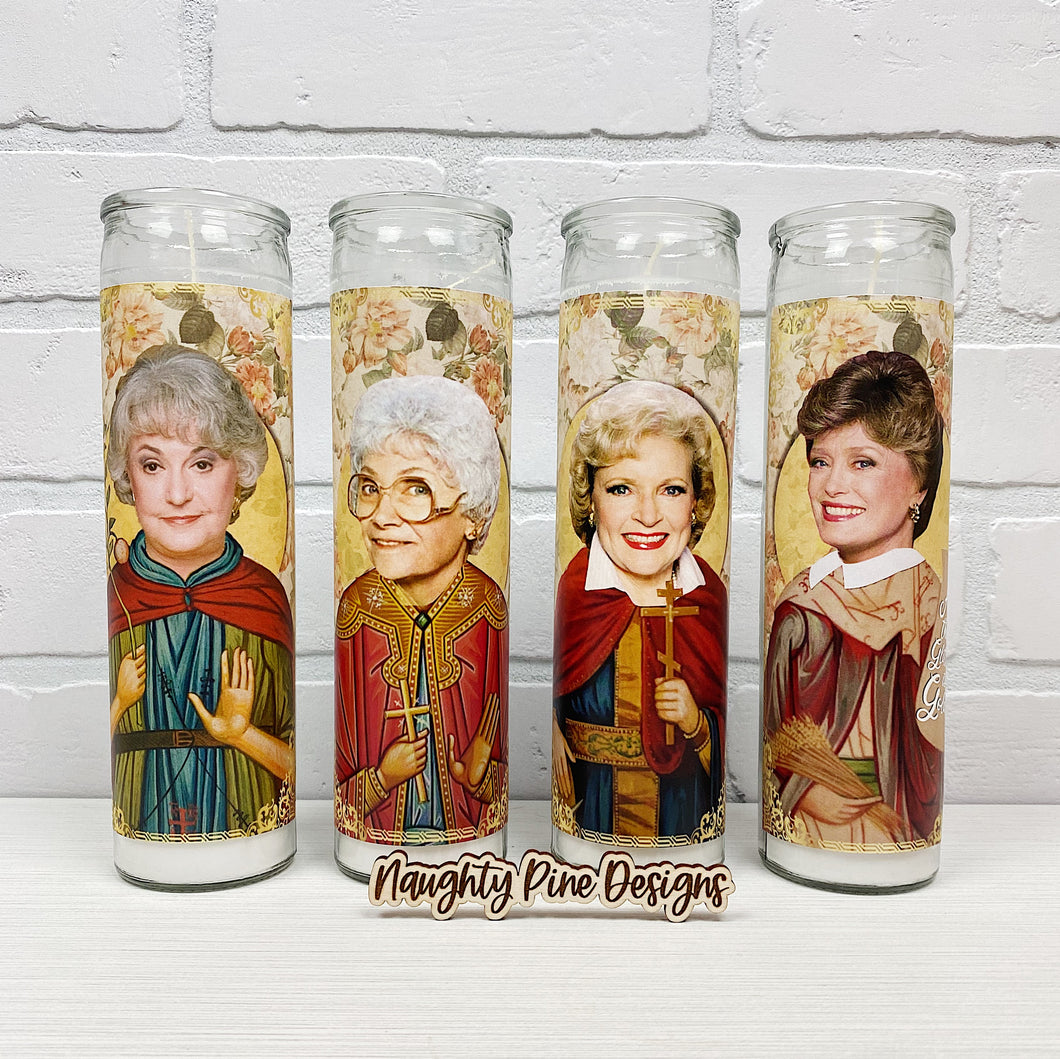 Golden Girls | Prayer Candles | Limited Quantity