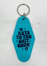 Load image into Gallery viewer, Keys To The Shit Show | Motel Keychain
