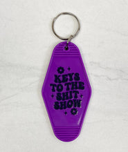 Load image into Gallery viewer, Keys To The Shit Show | Motel Keychain
