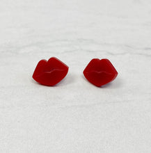 Load image into Gallery viewer, Lips | Stud Earrings | Valentine&#39;s Day
