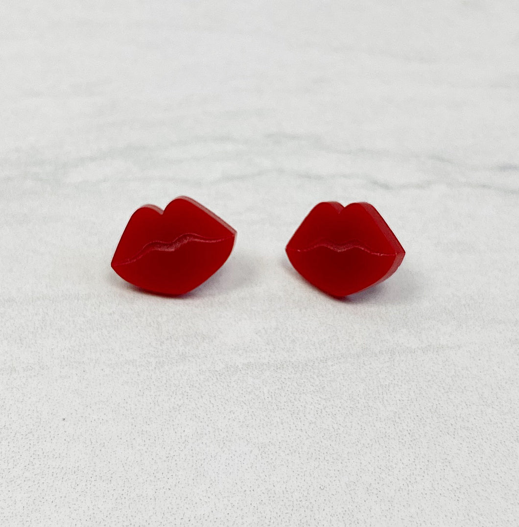 Lips | Stud Earrings | Valentine's Day